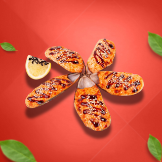 Мидии запеченные под сырным соусом (5 шт.)