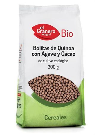 Bolitas De Quinoa Con Agave Y Cacao...