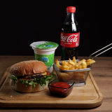 Max Комбо Burger (двойная котлета) курица