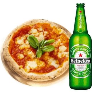Margherita + Birra Heineken 66 cl