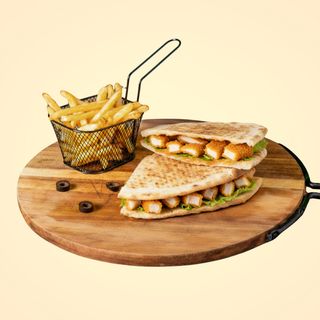 Makloub Escalope Panée