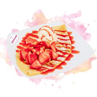 Crepe c/ Polpa Morango