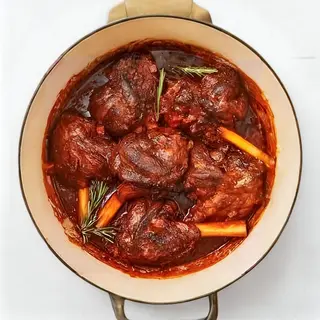 Slow Cooked Lamb Shank