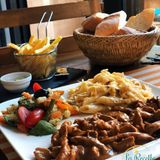 Émincé de poulet sauce champignon