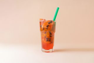 Бабл чай (джус боллы) "Арбуз-мята" (450 мл.) 