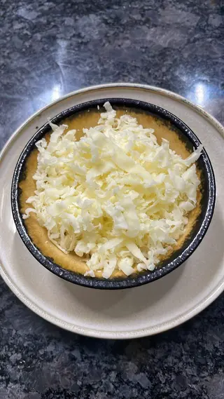 Topping mozzarella