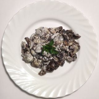 Гриби смажені в сметані (150г)