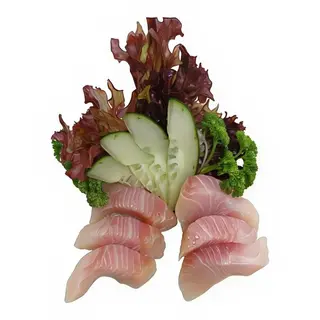85.- Sashimi Pez Limén (6 Pzs.)
