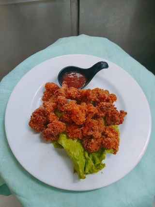 160. Pollo fritto coreano