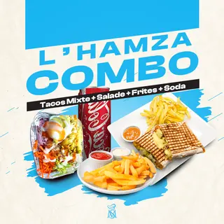 Tacos Mixte + Salade + Frites + Soda