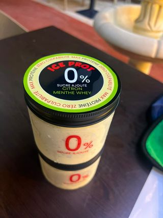 glace protéinée iceprot sans sucre ajouté