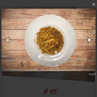 52 Penne Com Carne 