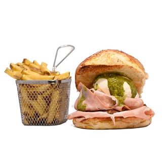 Panino Vicè + patatine fritte fresche
