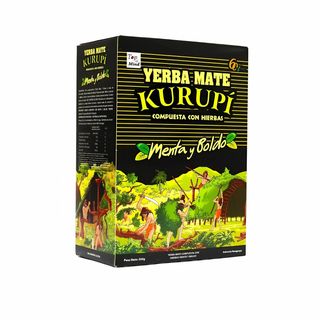 Yerba Mate Kurupí menta y boldo 500g