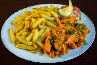 Dry Boneless Chicken