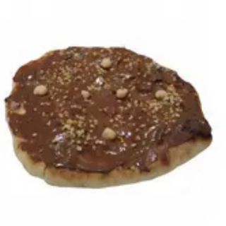 PIZZA DE NUTELLA CON COCO RALLADO