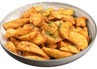 Пържени картофи с кожичка