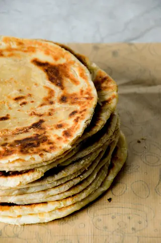 Ajo Chile Naan