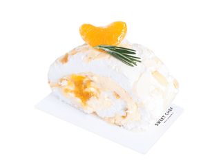 Меренговий рулет з мандарином (120g)