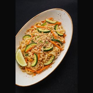 Pad thai de vegetales