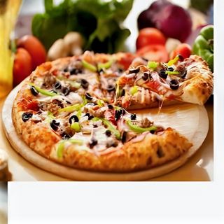 Пица с гриловано пиле (550г)