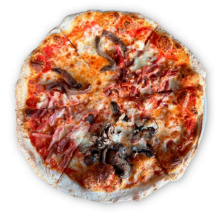 Pizza 4 estaciones (30 cm.)