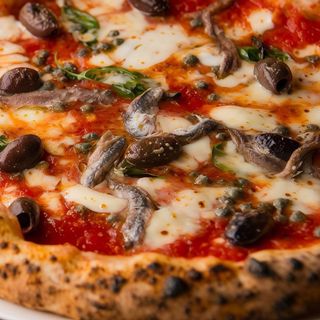 Pizza Presunto Ibérico & Anchovas  NOVIDADE