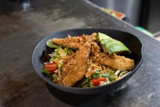 Ensalada de pollo 