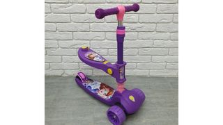 Беговел+самокат с подвесным сидением