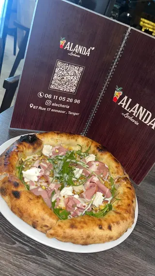 Pizza pistacho