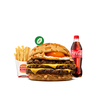 Menú Stacker Huevo Triple Vegetal