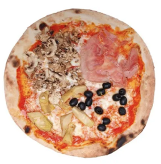 Pizza 4 Estaciones (30 Cm.)