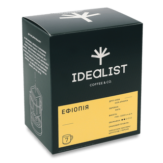 Кава мелена Idealist Coffee Co. Ефіопія в дріп-пакетах (7*12г)