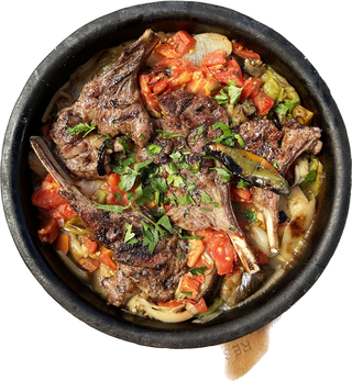 Агнешки котлети на керемида