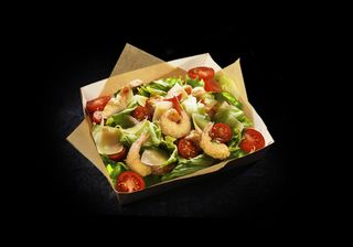 Цезарь с креветкой 