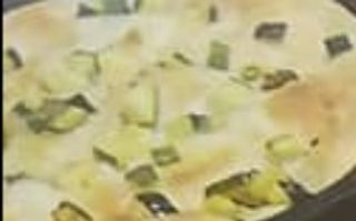 Zucchina pizzetta bianca