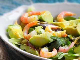 Salade Avocat Aux Crevettes