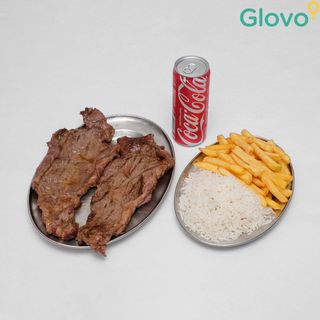 Menu Bife da Vazia II com Sumo Lata