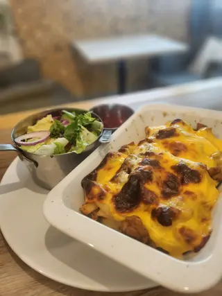 Kapsalon z kurczakiem