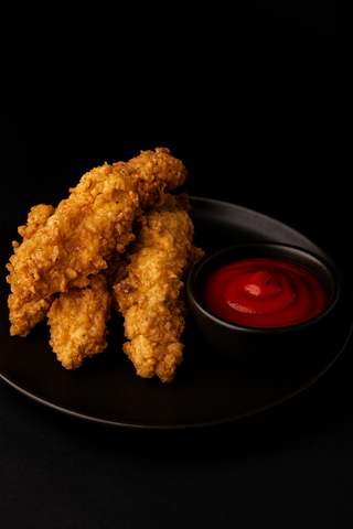 Crispy bites de pui cu garnitura 600g