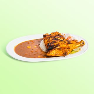 Arroz Con Menestra Y Pollo