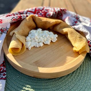 Clătită cu brânză dulce