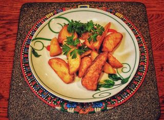 Cartofi felii în stil mexican