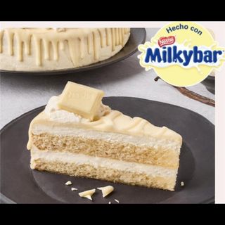 Tarta hecha con Milkybar
