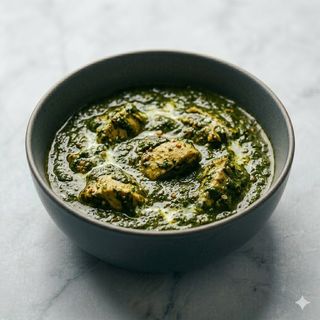 Chicken palak bonless