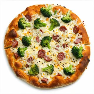 Pala intera broccoletti e salsiccia