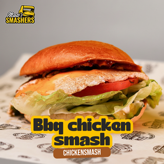 BBQ chicken smash