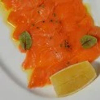 Carpaccio di salmone