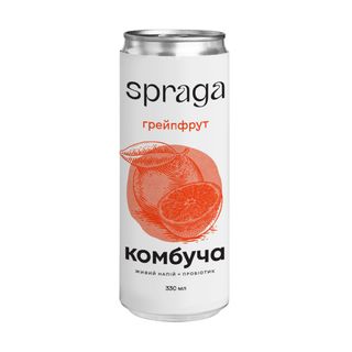 Комбуча Spraga грейпфрут ж/б