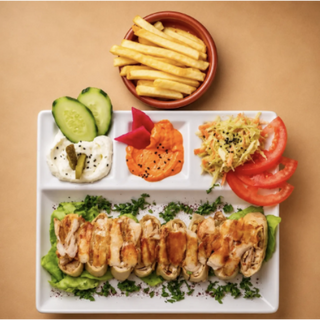 Shawarma arabe Poulet 